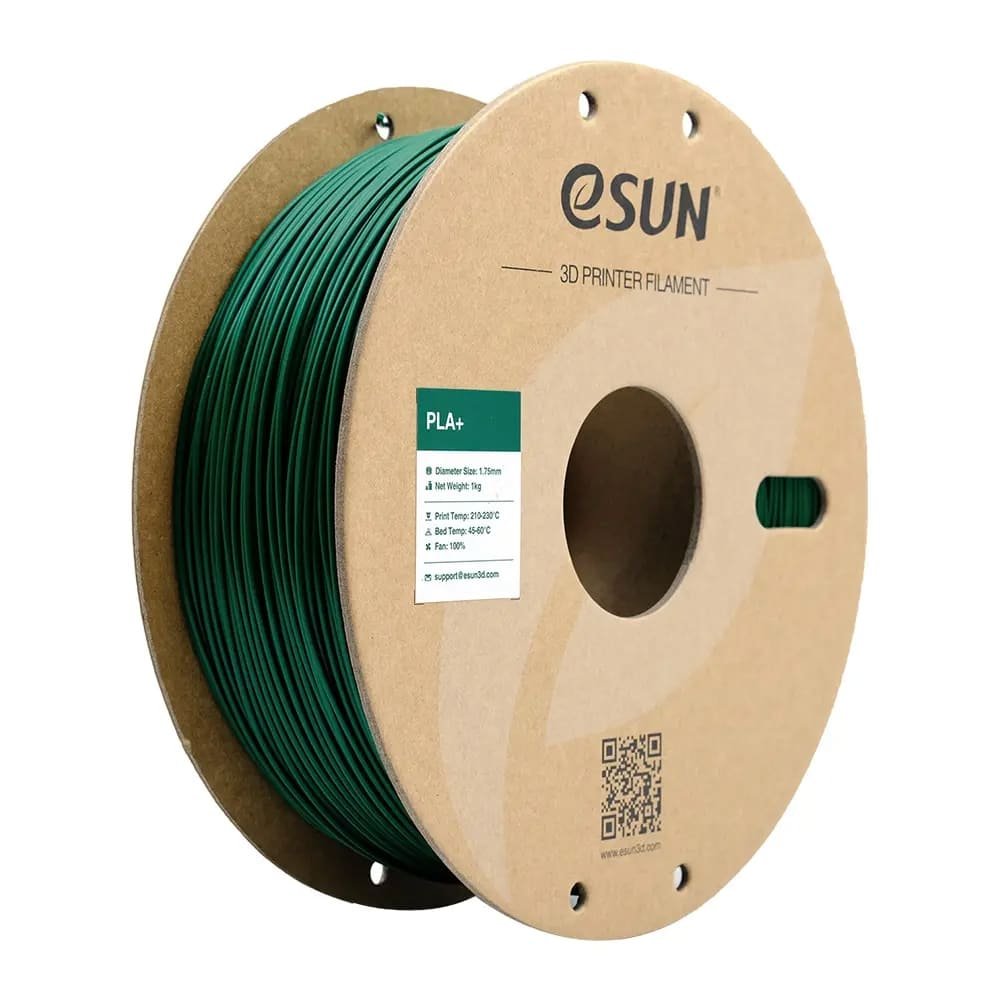 ESUN 62.9KB Esun PLA+ Verde Pino 1Kg - Imagen 1