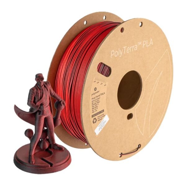 Panchroma PLA Dual Mate Rojo y Negro 1Kg