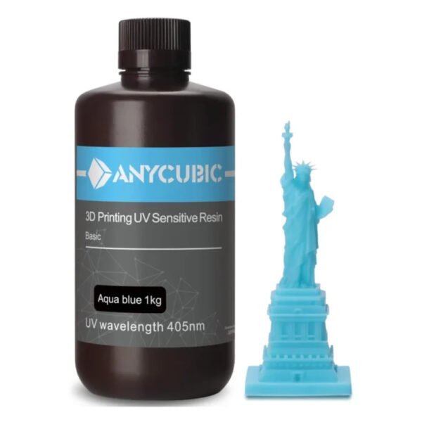 Anycubic Resina Estandar Turquesa 1Kg
