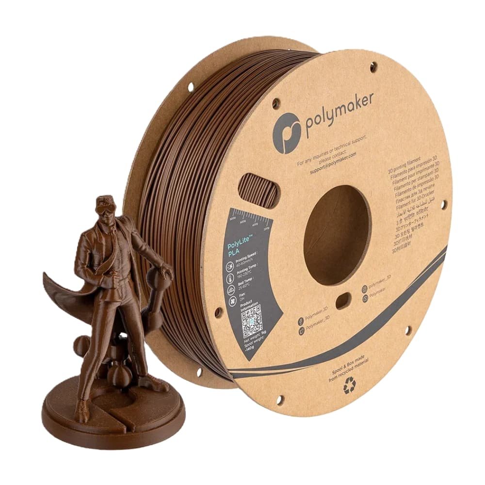 Sin título (82) Polylite PLA Marrón 1Kg - Imagen 1