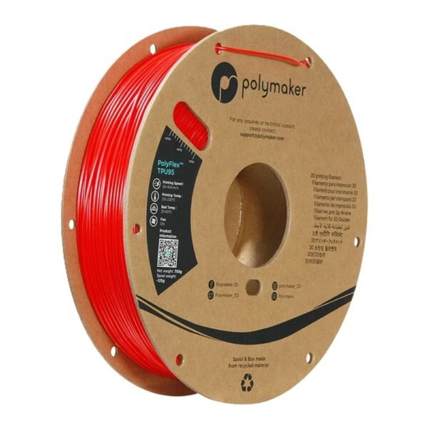 Polyflex TPU 95A Rojo 750g