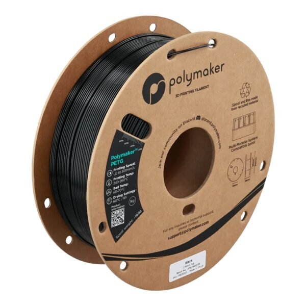 Polymaker PETG Negro 1Kg